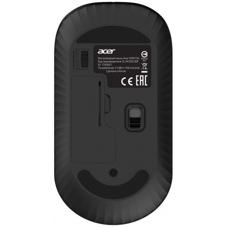 Мышь Acer OMR130 черный (ZL.MCEEE.00F) - фото 2