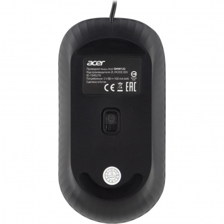 Мышь Acer OMW122 черный (ZL.MCEEE.00V) - фото 2