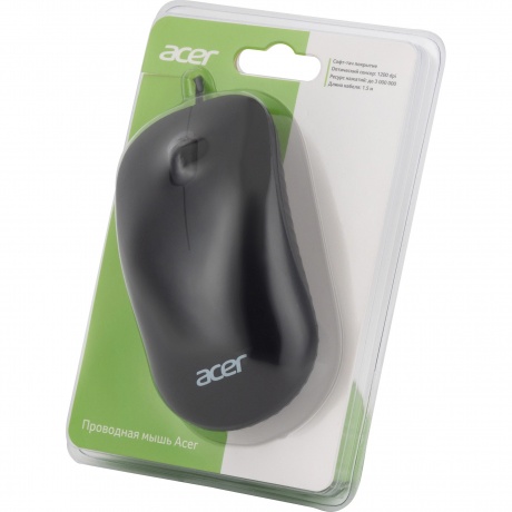 Мышь Acer OMW122 черный (ZL.MCEEE.00V) - фото 10
