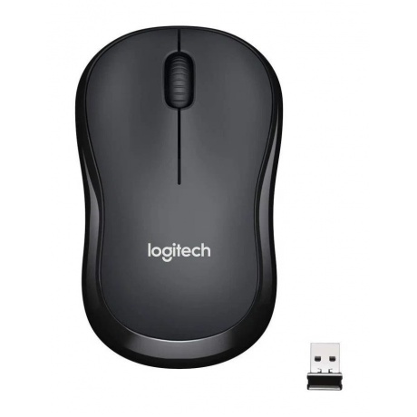 Мышь Logitech M221 Silent черный (910-006510) - фото 1