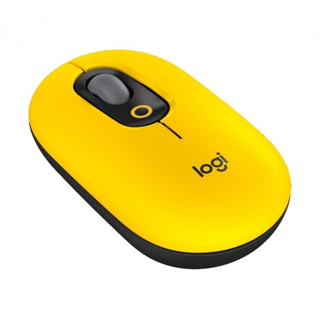 Мышь Logitech POP Mouse with emoji желтый/черный (910-006546) - фото 2