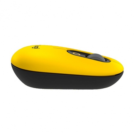 Мышь Logitech POP Mouse with emoji желтый/черный (910-006546) - фото 4