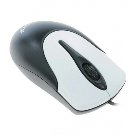 Мышь Genius NetScroll 100 V2 чёрный/серебристый (31010001401) - фото 3
