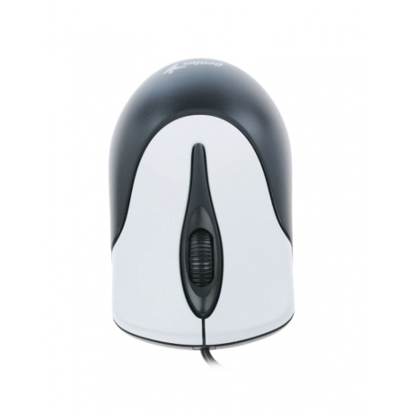 Мышь Genius NetScroll 100 V2 чёрный/серебристый (31010001401) - фото 7