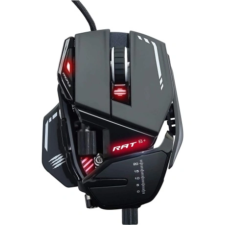Мышь Mad Catz  R.A.T. 8+ чёрная (MR05DCINBL000-0)