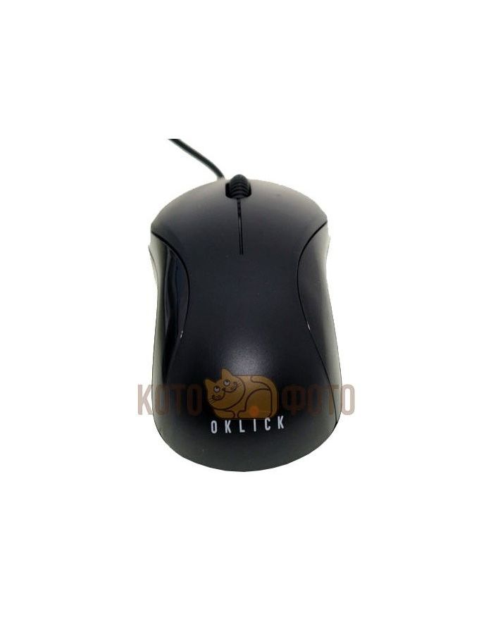 цена Компьютерная мышь Oklick 115S черный/красный
