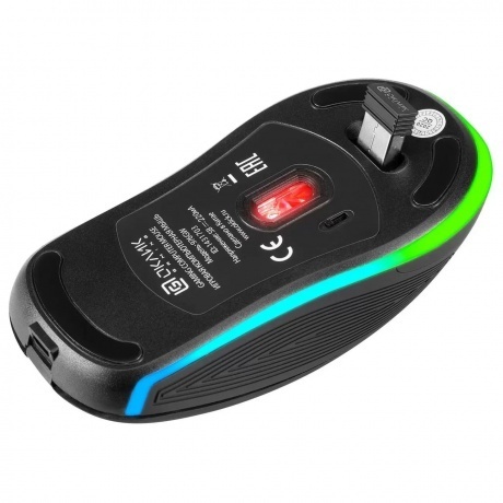 Мышь Oklick 976GW черный (1431703) - фото 6