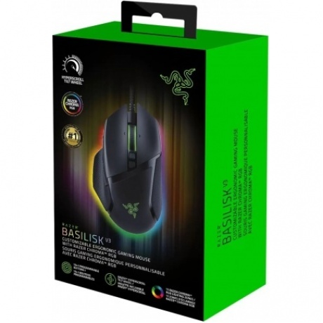 Мышь Basilisk V3/ Razer Basilisk V3 - Ergonomic Wired Gaming Mouse (RZ01-04000100-R3M1) - фото 7