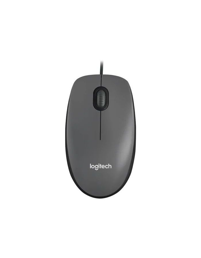 Мышь Logitech M90 Grey (910-001793) мышь logitech m90 optical mouse usb black 1000dpi rtl [910 001794 910 001793] 910 001793