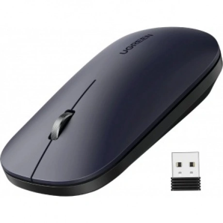 Мышь UGREEN Wireless MU001 (Gray Black) 90372