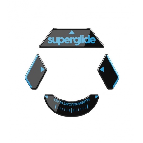 Стеклянные глайды для мыши Pulsar Superglide для Logitech G900/903[Black] - фото 1