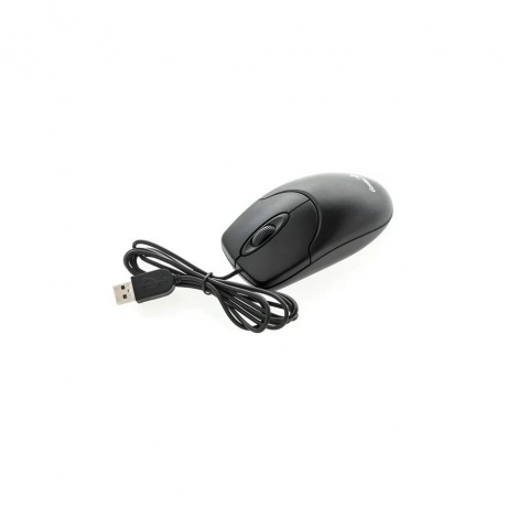 Мышь NetScroll 120 V2, USB, чёрная - фото 2