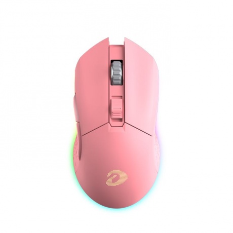 Мышь игровая беспроводная Dareu EM901 Pink - фото 1