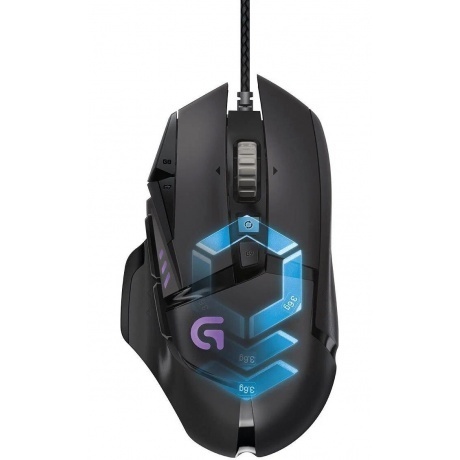 Мышь проводная Logitech G502HERO (910-005474) Black - фото 12
