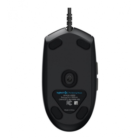 Мышь Logitech G PRO HERO Corded Gaming Mouse USB Black 910-005441 - фото 4