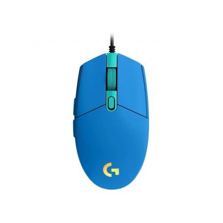 Мышь Logitech G203 LIGHTSYNC Corded Gaming Mouse USB Blue 910-005798 - фото 2
