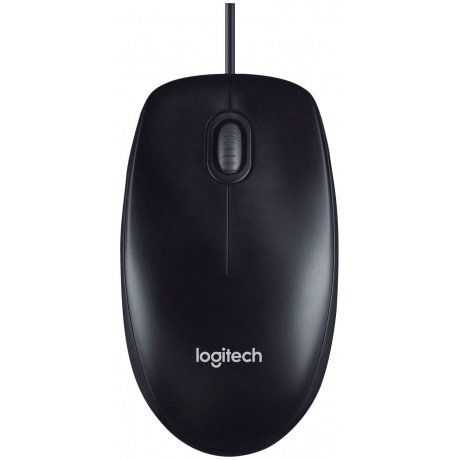 Мышь Logitech M90 Black черная (910-001970) - фото 1