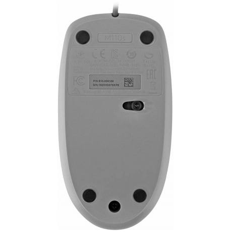 Мышь Logitech M110 Silent Mid Gray (910-005502) - фото 3