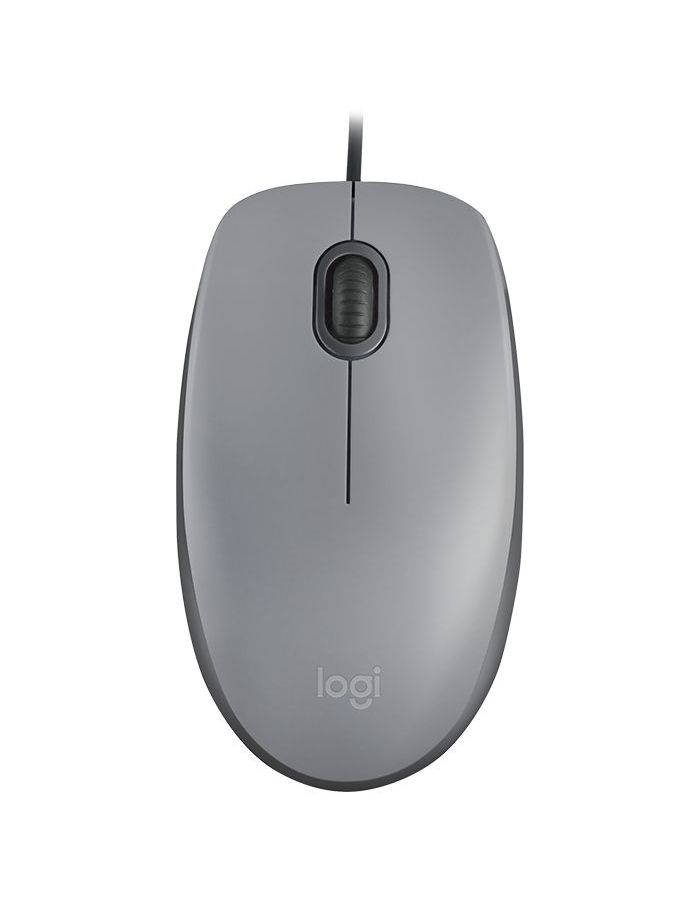 Мышь Logitech M110 Silent Mid Gray (910-005502) цена и фото
