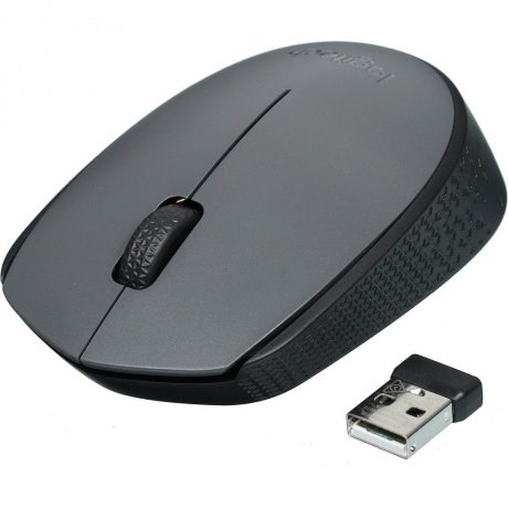 Мышь беспроводная Logitech M170 Gray (910-004646)