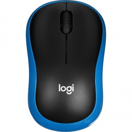 Мышь беспроводная Logitech M185 Blue (910-002632)