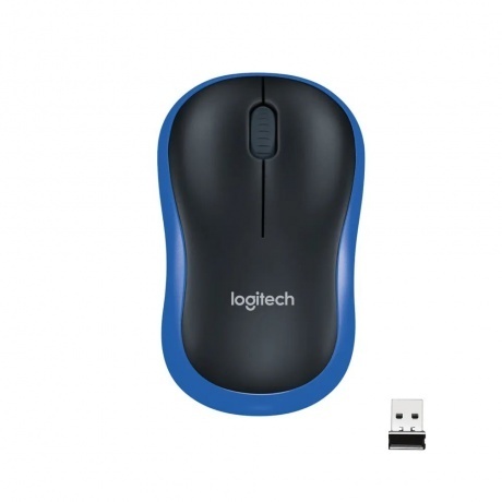 Мышь беспроводная Logitech M185 Blue (910-002632) - фото 2