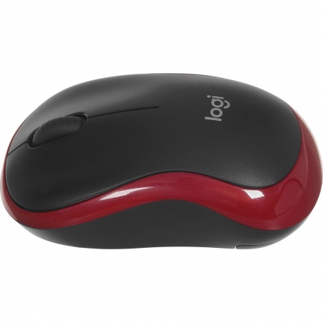 Мышь беспроводная Logitech M185 Red (910-002633) - фото 4