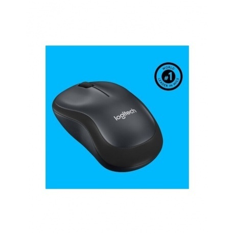 Мышь беспроводная Logitech B220 Silent Black (910-005553) - фото 13