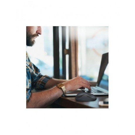 Мышь беспроводная Logitech B220 Silent Black (910-005553) - фото 14