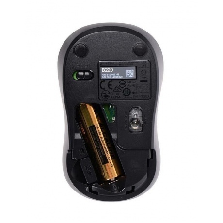 Мышь беспроводная Logitech B220 Silent Black (910-005553) - фото 5