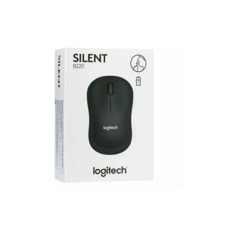 Мышь беспроводная Logitech B220 Silent Black (910-005553) - фото 10