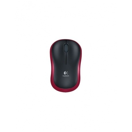 Мышь беспроводная Logitech M185 Red (910-002240 / 910-002633) - фото 2