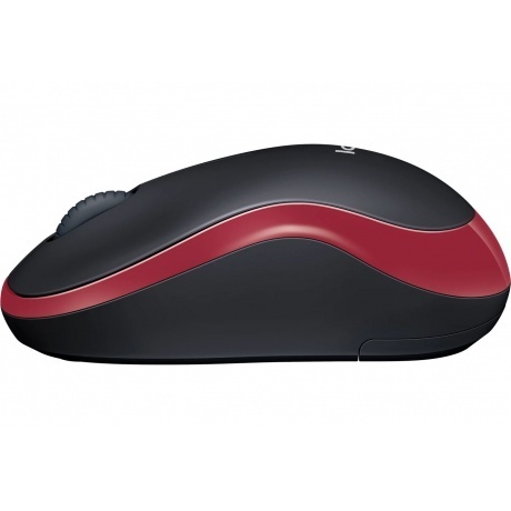 Мышь беспроводная Logitech M185 Red (910-002240 / 910-002633) - фото 5