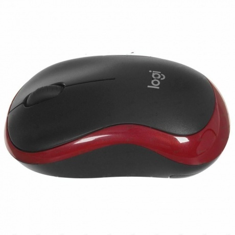 Мышь беспроводная Logitech M185 Red (910-002240 / 910-002633) - фото 9