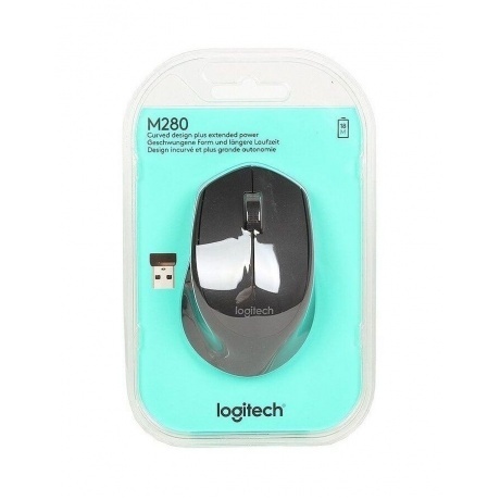 Мышь беспроводная Logitech M280 Black (910-004306) - фото 5
