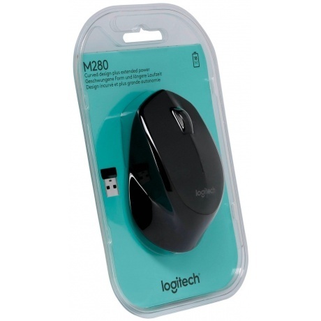 Мышь беспроводная Logitech M280 Black (910-004306) - фото 6
