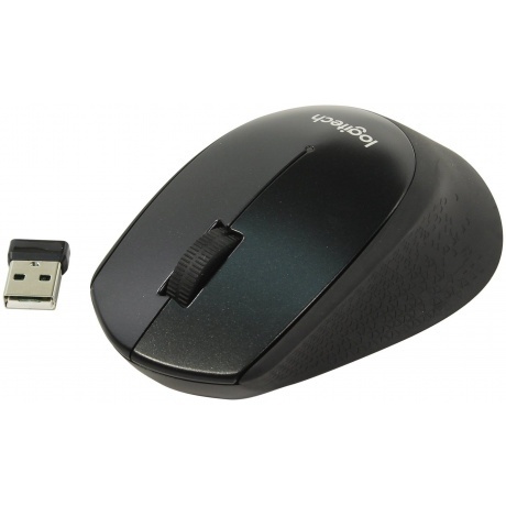 Мышь беспроводная Logitech M330 Silent Plus Black (910-004924) - фото 2