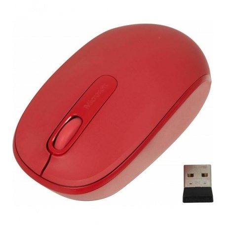 Мышь беспроводная Microsoft 1850 Flame Red V2 (U7Z-00035) - фото 10
