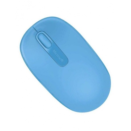 Мышь беспроводная Microsoft 1850 Cyan Blue (U7Z-00059) - фото 4