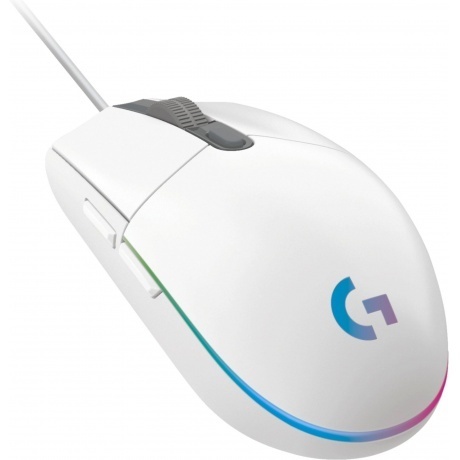 Мышь Logitech G102 LIGHTSYNC White белая (910-005809) - фото 11