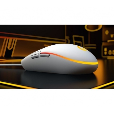Мышь Logitech G102 LIGHTSYNC White белая (910-005809) - фото 10