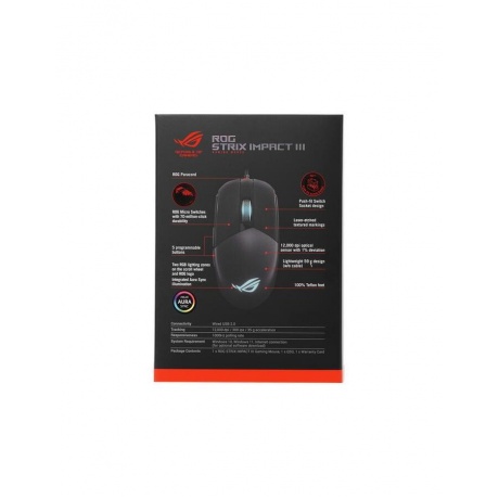 Мышь Asus P518 ROG STRIX IMPACT III (90MP0300-BMUA00) - фото 13