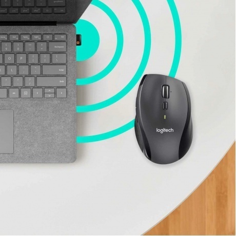 Мышь беспроводная Logitech M705 черная (910-001964) - фото 21