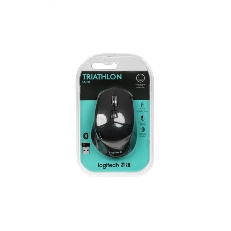 Мышь беспроводная Logitech M720 Triathlon черная (910-004794) - фото 7