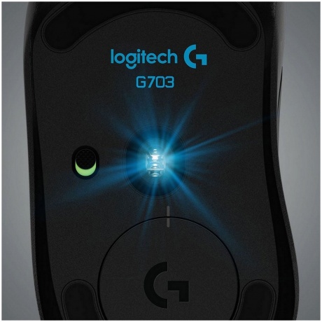 Мышь Logitech G703 Lightspeed черная (910-005644 / 910-005640) - фото 9