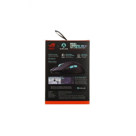 Мышь Asus P713 ROG HARPE ACE AIM LAB EDITION BLK (90MP02W0-BMUA00) - фото 11