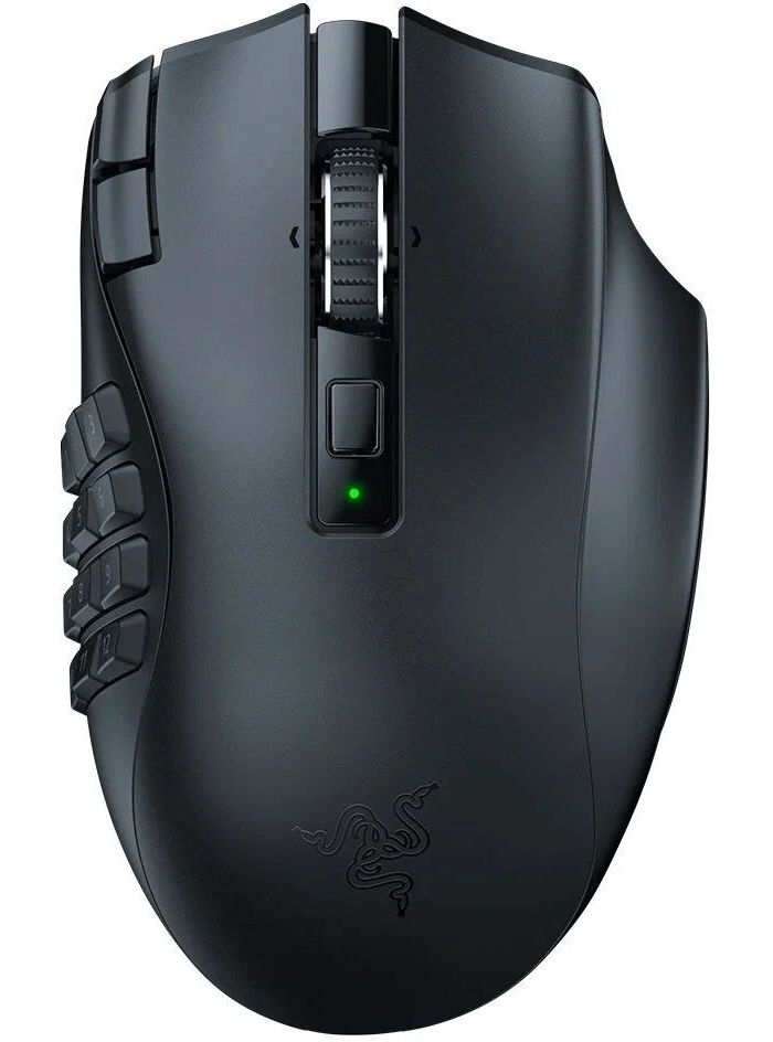 Мышь Razer Naga V2 HyperSpeed (RZ01-03600100-R3G1) мышь беспроводная razer atheris mobile mouse rz01 02170100 r3g1 чёрный