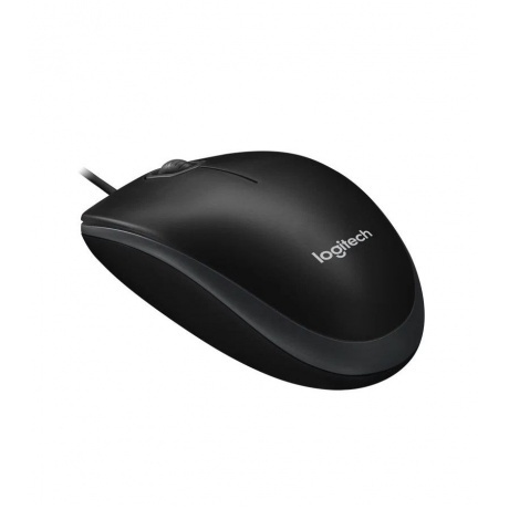Мышь Logitech B100  Black USB (910-006605) - фото 2