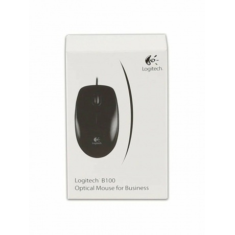 Мышь Logitech B100  Black USB (910-006605) - фото 5