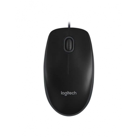 Мышь Logitech B100  Black USB (910-006605) - фото 1